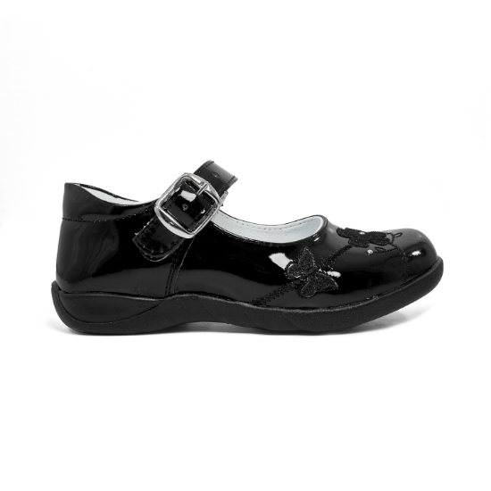 Imagen de Zapato Escolar Para Niña Charol Negro 