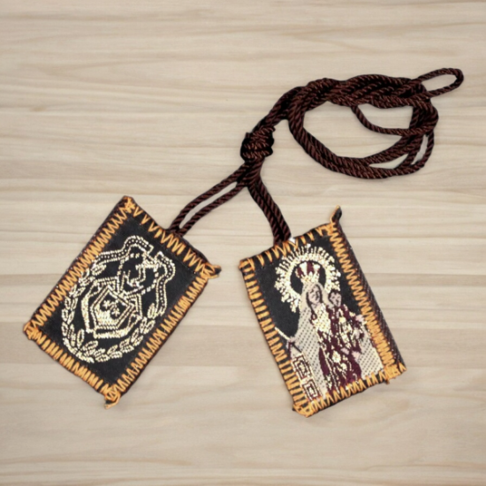 Imagen de Escapulario Virgen Del Carmen, Mediano, 50 Piezas.