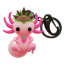 Imagen de Llavero 3D By Mexico Ajolote Yul Glitter 