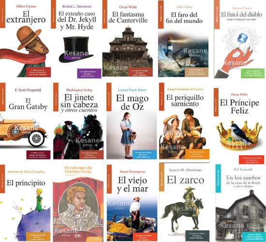 Imagen de Paquete 20 Libros surtidos Biblioteca escolar EMU