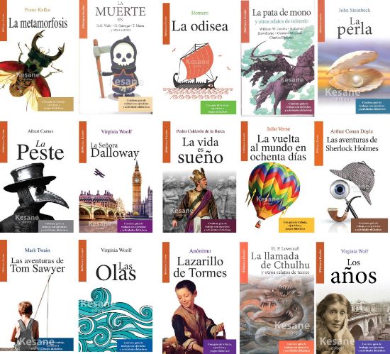 Imagen de Paquete 25 libros surtidos Biblioteca escolar EMU
