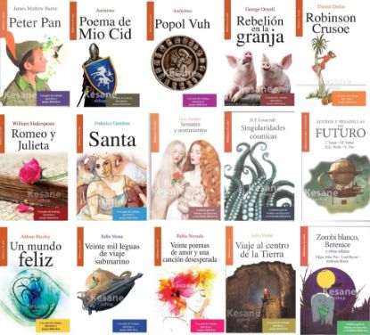 Imagen de Paquete 50 Libros surtidos Biblioteca escolar EMU