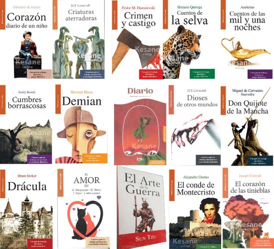 Imagen de Paquete 100 libros surtidos Biblioteca escolar EMU
