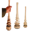 Imagen de 3 Molinillos De Madera P Chocolate - Mini - Mediano Y Grande