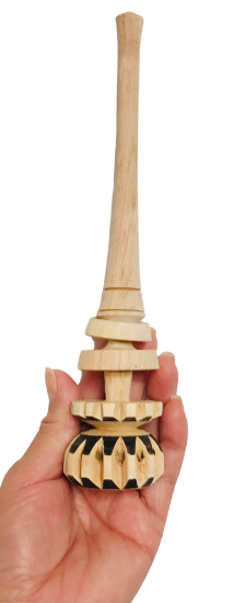 Imagen de 3 Molinillos De Madera P Chocolate - Mini - Mediano Y Grande