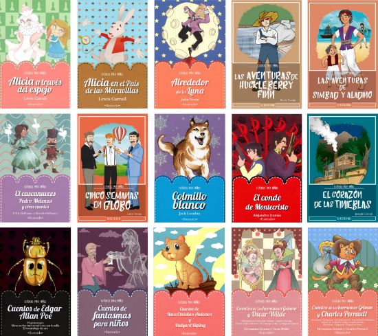 Imagen de Paquete 10 libros infantiles Surtidos Primaria