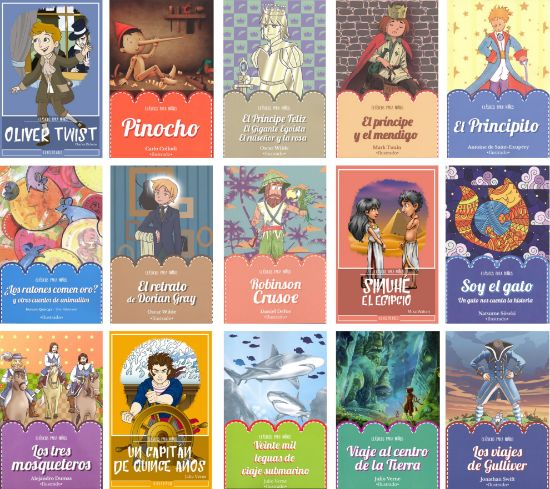 Imagen de Paquete 10 libros infantiles Surtidos Primaria