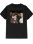 Imagen de Playera manga corta 100% algodón diseño estampado "Raperos" 