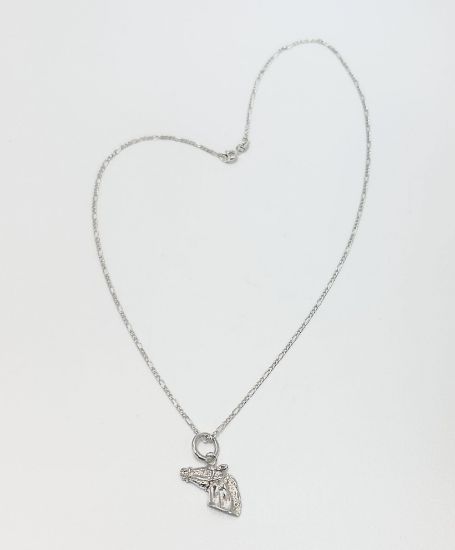 Imagen de Dije caballo con cadena.