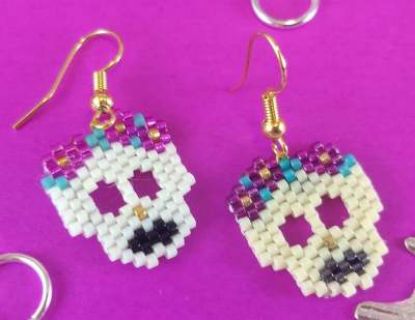 Imagen de Arete Calavera
