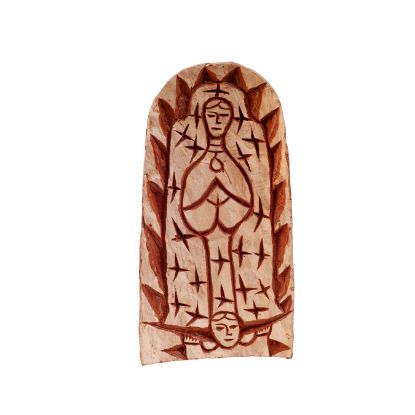 Imagen de Virgen tallada grande