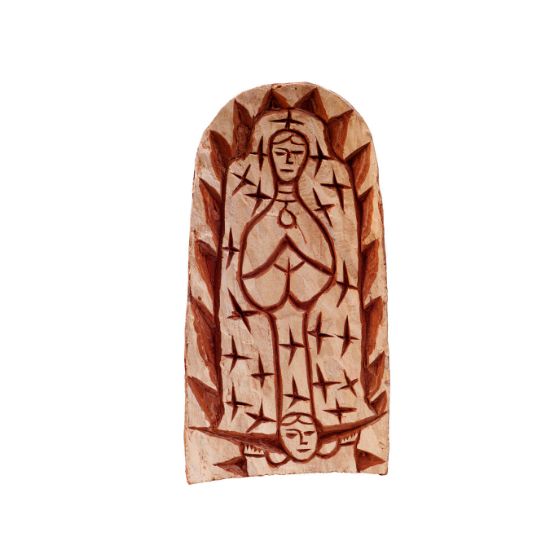 Imagen de Virgen tallada grande