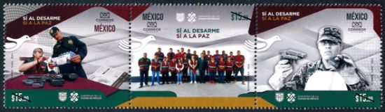 Imagen de Timbre postal: Sí al desarme, sí a la paz