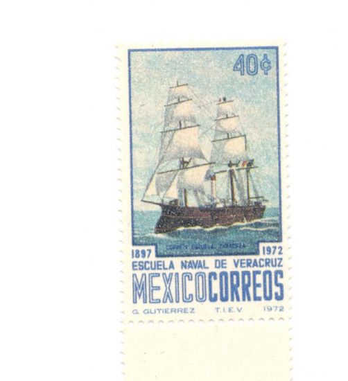Imagen de BARCO ESCUELA DE LA MARINA MEXICANA 1972 75  AÑOS 