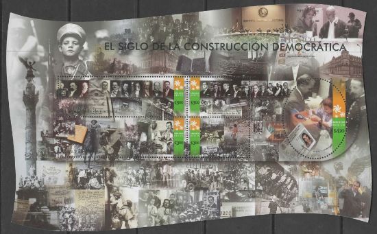 Imagen de HOJITA AÑO 2000 CELEBRANDO EL SIGLO DE LA CONSTRUCCION DEMOCRATICA