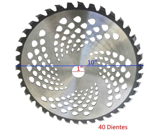 Imagen de DISCO DE CORTE  DE 40 DIENTES PARA  DESBROZADORA 2PZ