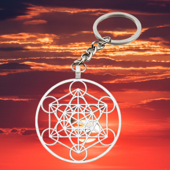 Imagen de CUBO Metatron o  ARCANGEL METATRON Curado En Anillo o Espanta Espiritus o Llavero o Pulsera o Collar Alta  Durabilidad + 6 Modelos A Escoger Símbolo de Protección -X1