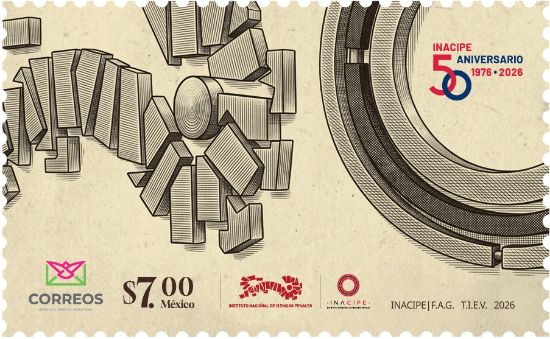 Imagen de Timbre Postal "50 Aniversario del INACIPE"
