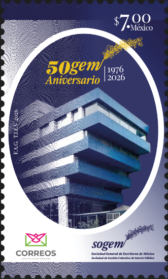 Imagen de Timbre Postal "50 años de la SOGEM"