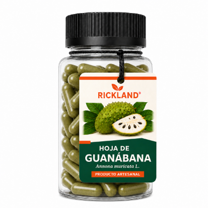 Imagen de  Hoja de Guanábana Rickland® | 90 cápsulas -  20 piezas