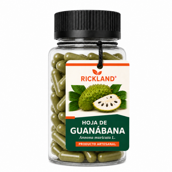 Imagen de HOJA DE GUANÁBANA – 90 CÁPSULAS