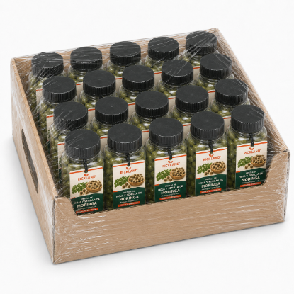 Imagen de Cápsulas de Hoja y Semilla de Moringa Rickland® – 90 cápsulas - 20 pzas