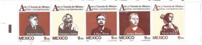 Imagen de SERIE ARTE Y CIENCIA DE MEXICO 1983 EN SE TENANT