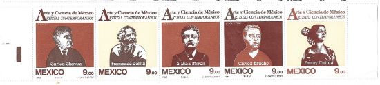 Imagen de SERIE ARTE Y CIENCIA DE MEXICO 1983 EN SE TENANT