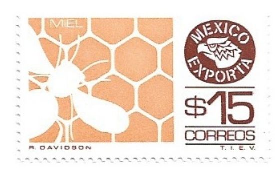 Imagen de SERIE MEXICO EXPORTA $15.00 MIEL 8VA NUEVA