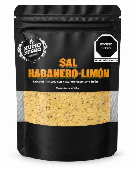 Imagen de Sal Habanero-Limón 100 g – Humo Negro Smoke House