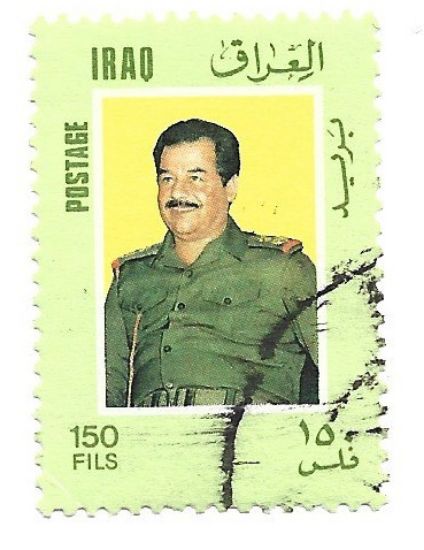 Imagen de ESTAMPILLA DE IRAK DE SADAM HUSSEIN EMITIDA EN 1986 USADA